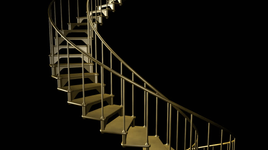 Stairway To Heaven Golden Spiral Stock Footage Video 100 Royalty Free Shutterstock