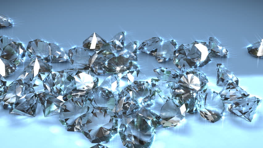 Diamond gemstones.