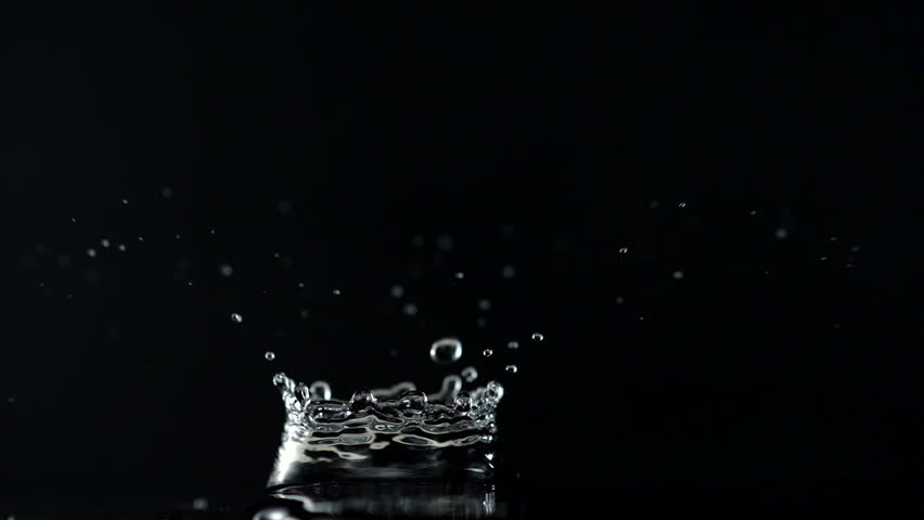 Water Drop Making Splash On Stock Footage Video 100 Royalty Free Shutterstock