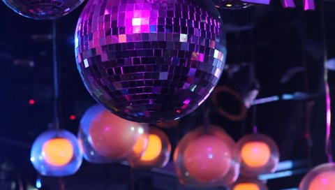 disco party  crystal ball