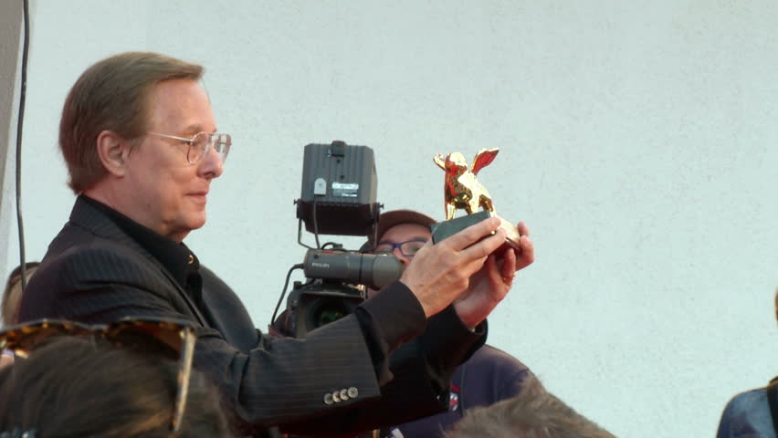 VENICE - AUGUST 29: American director William Friedkin receive the Golden Lion