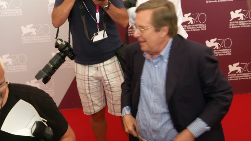 VENICE - AUGUST 29: American director William Friedkin during a press conference
