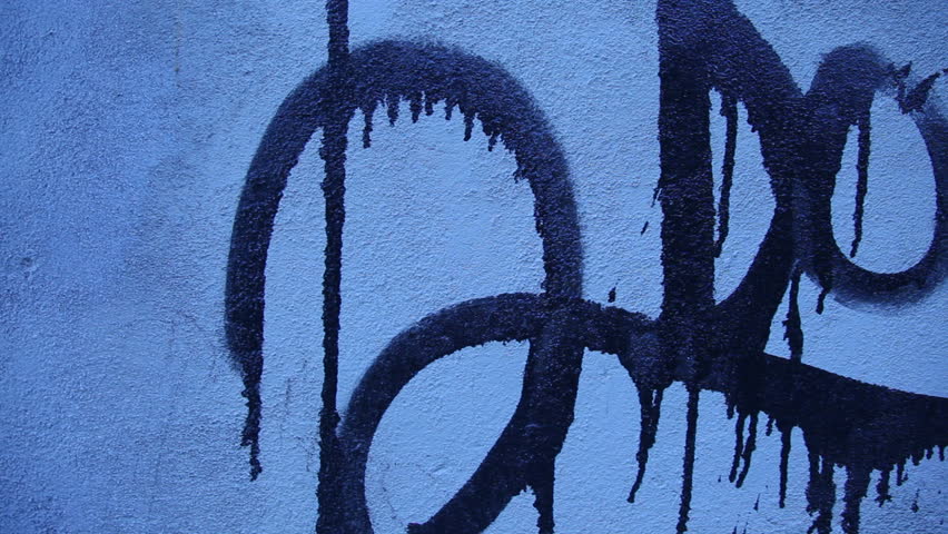 Urban graffiti on wall