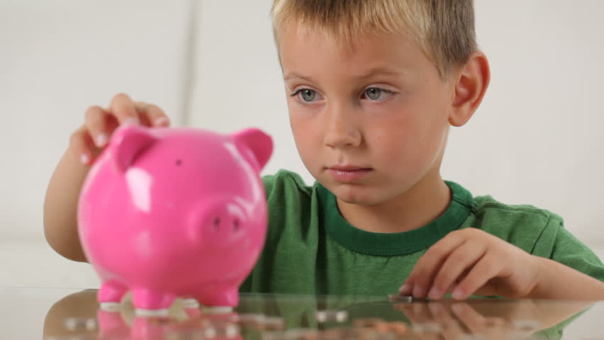money in piggy bank