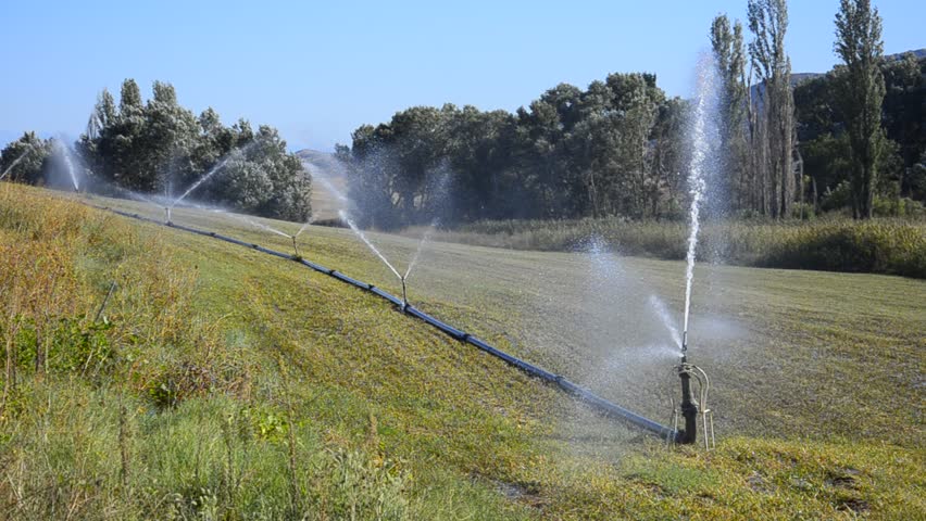 Irrigation Sprinkler close-up.Irrigation Sprinkler close-up. Irrigation of a