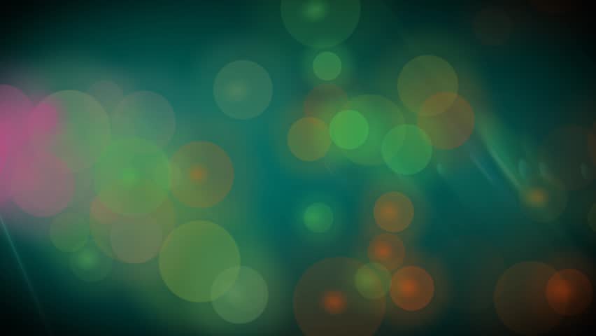 Pink Green Bokeh Abstract Background
