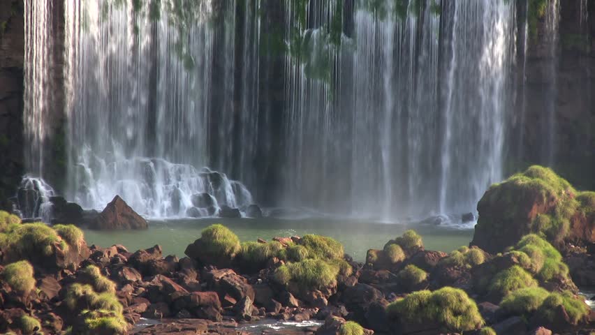 Клип водопада