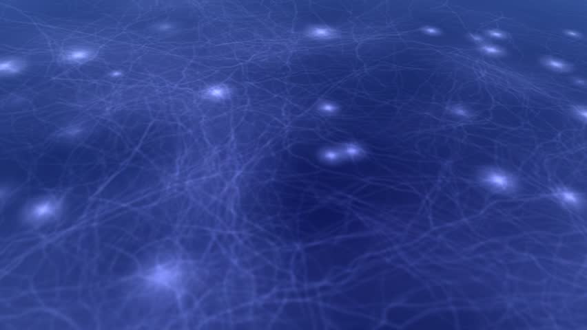 Electronic Neural Network - Abstract Motion Background