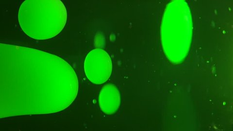 Lava Lamp Green Fullscreen HD