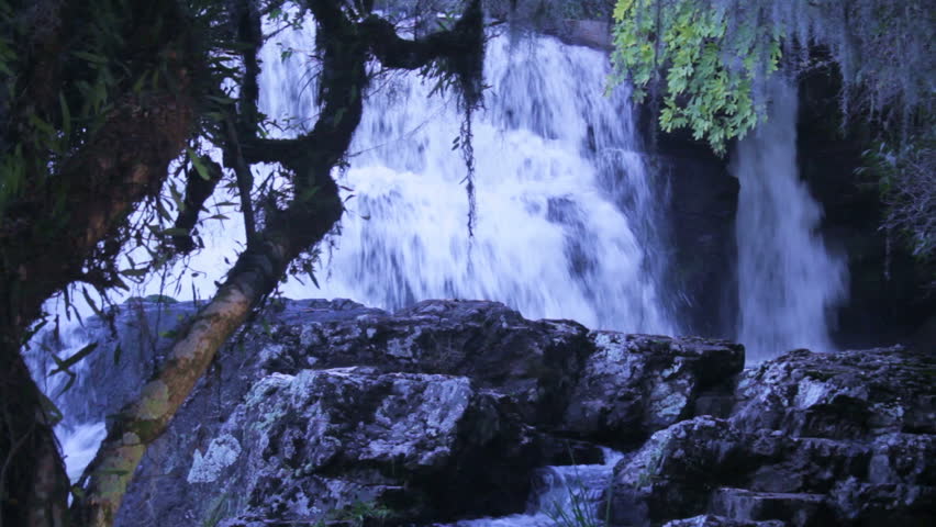 Amazing waterfall in Jaquirana Brazil