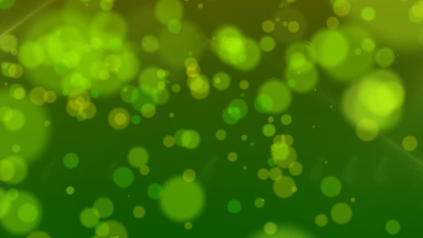 Green Bokeh Abstract Background