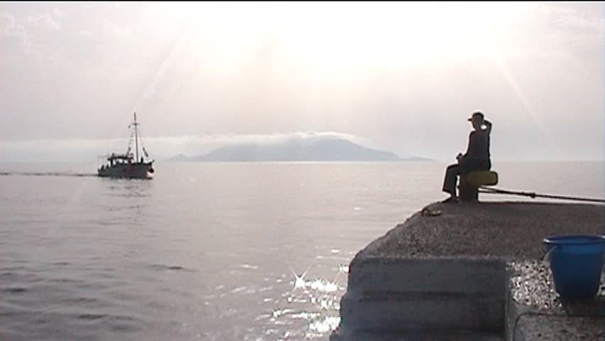 Fishing boat in Greece