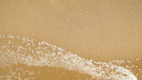 Video 1920x1080 - Wave and sand at the tropical beach
