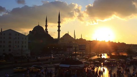 Istanbul City Sunset
