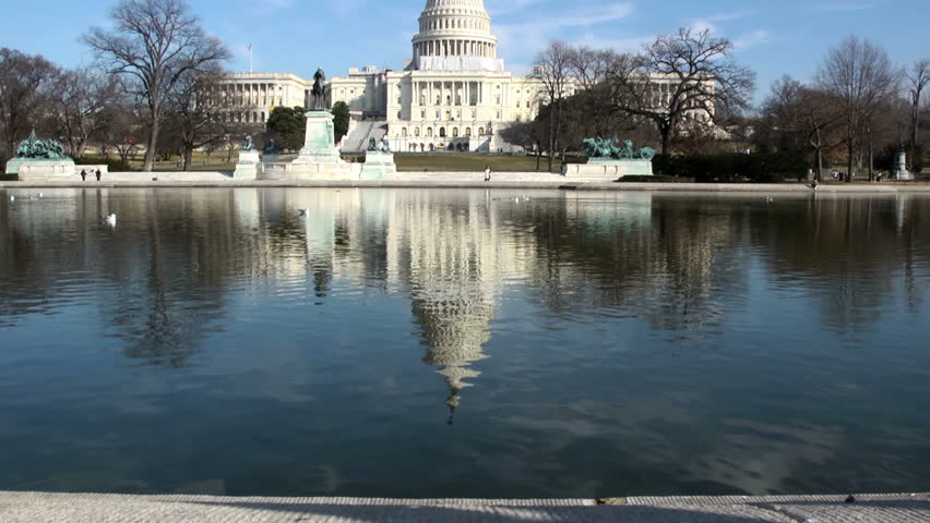 United States Capitol building, Washington DC Royalty-Free Stock Footage #4688249