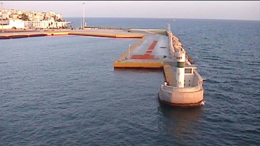 Greece, Piraeus port entrance