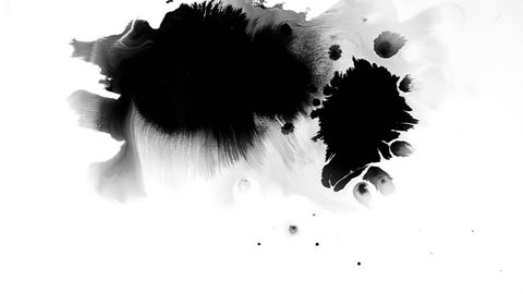 Ink splatter for compositing/Ink bloom/Perfect for compositing.
