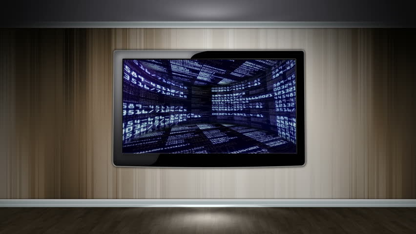 Numbers Concept in Monitor and Room