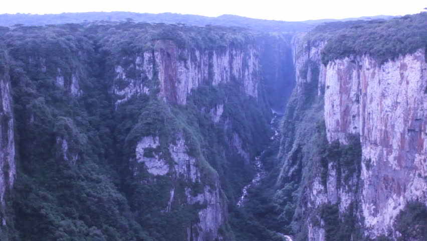 Amazing canyon called Itaimbezinho, near Cambara do Sul in Brazil.