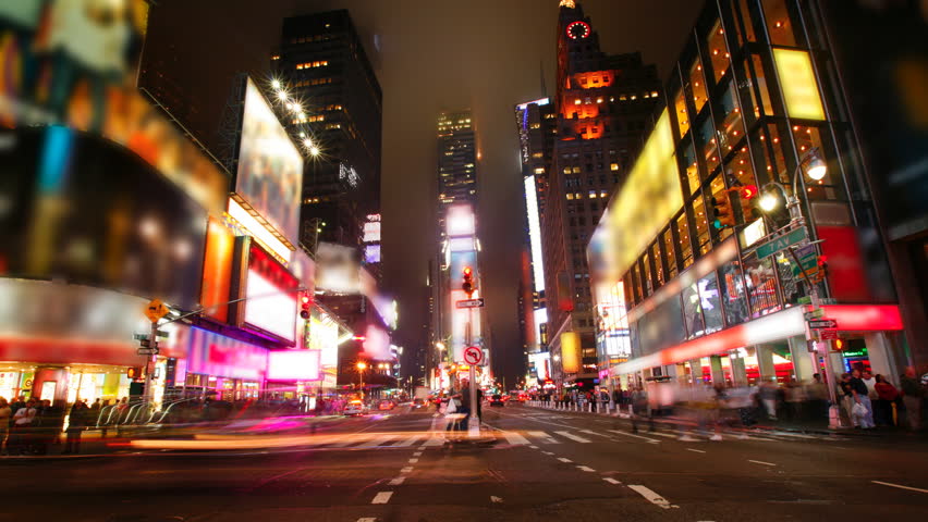 Times Square, New York City Royalty-Free Stock Footage #4702979