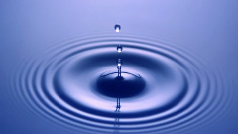 Slow Motion Water Drop