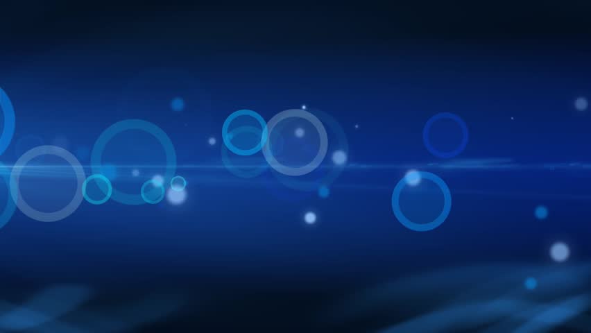 Blue circles and dots abstract background