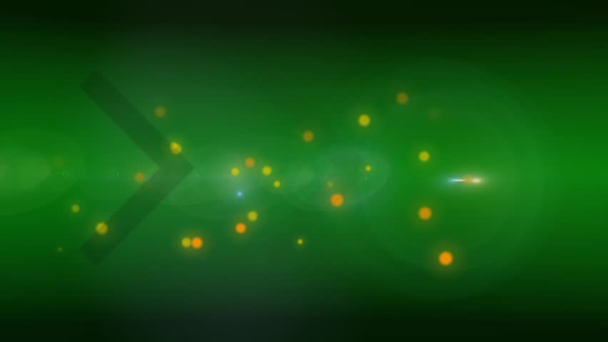 Green arrows and dots abstract background