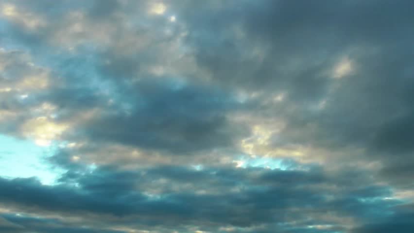 Blue Cloud Sky Time lapse