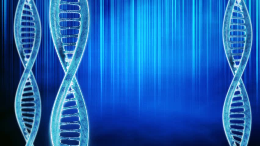 Looping  background science  with DNA molecule
