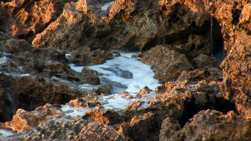 Waves of black sea zoom outfor a background
