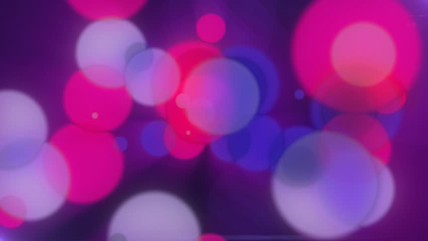 Hot Pink Blue Bokeh Abstract Motion Background