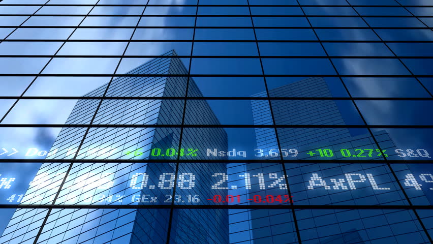 stock market building Stock Footage Video (100% Royalty-free) 4768340