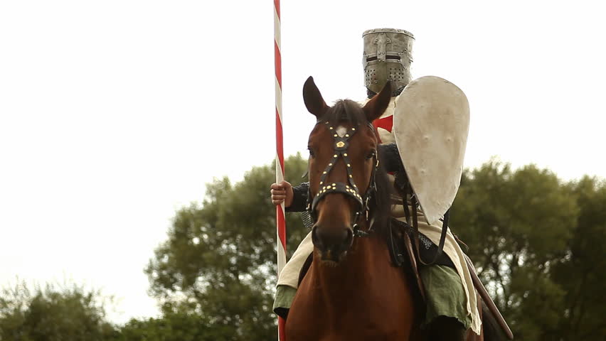Medieval Knight On Horseback Stock Footage Video 100 Royalty Free 4770974 Shutterstock