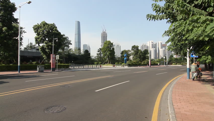 Guangzhou skyline - Guangzhou(Canton), Capital of Guangdong Province, China.