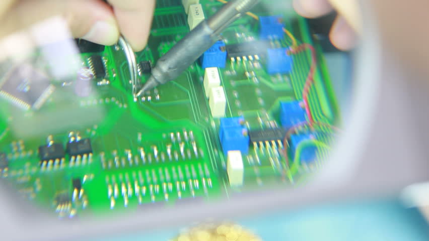 Soldering circuit board