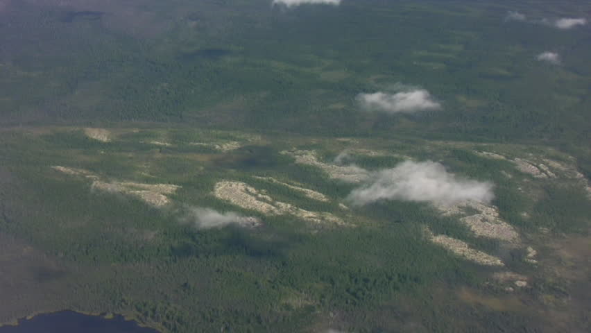 Aerial of Yukon River