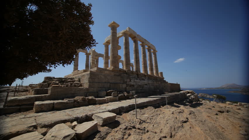 Poseidon temple in Greece