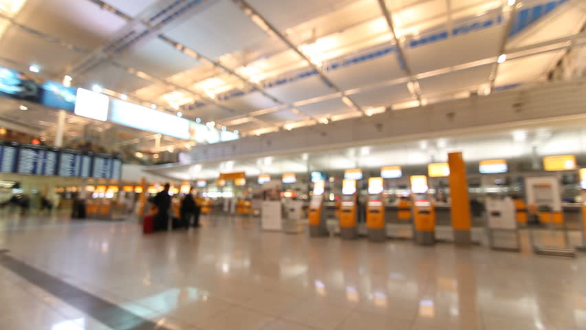Airport check in area