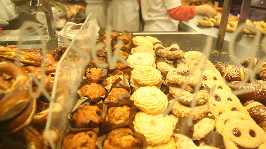 Cookies in bakery