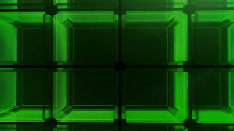 Modern Digital 3d Cube Background Better Stock Footage Video (100%