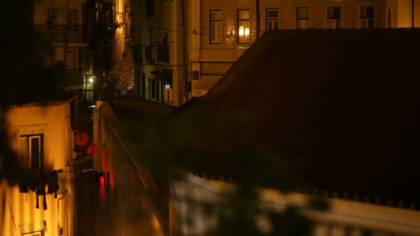 Lisbon, Portugal - September 10th, 2012: Alfama district in Lisbon
