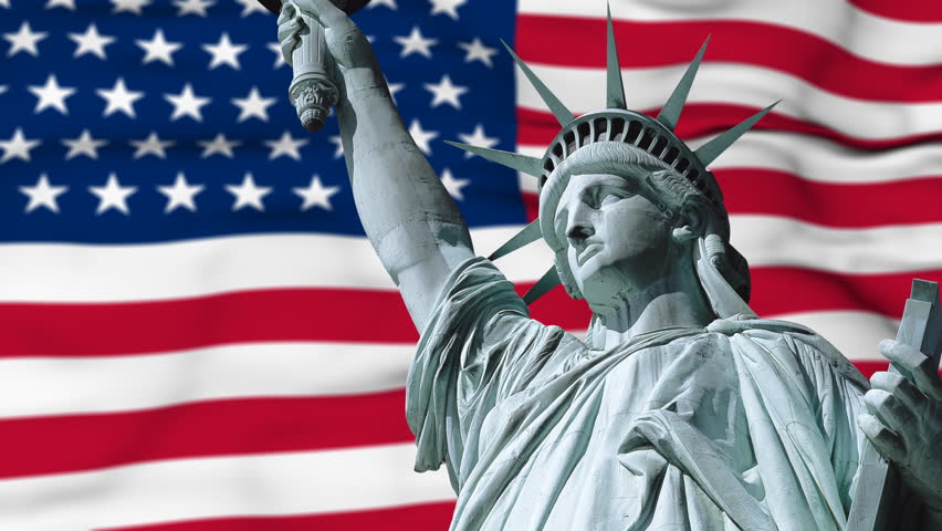 Statue of Liberty with Us Stock Footage Video (100% Royalty-free) 479911 |  Shutterstock