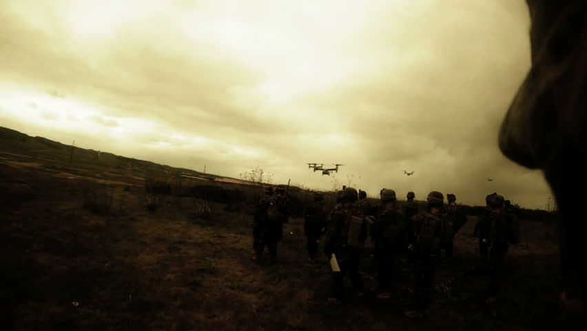 Marines, military, black ops and special forces on mission