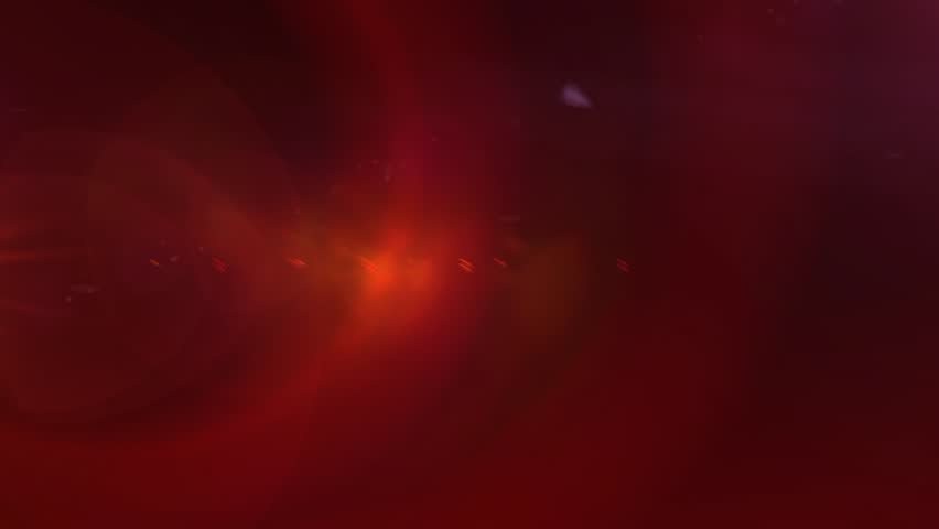 Red Lens Flare Abstract Background