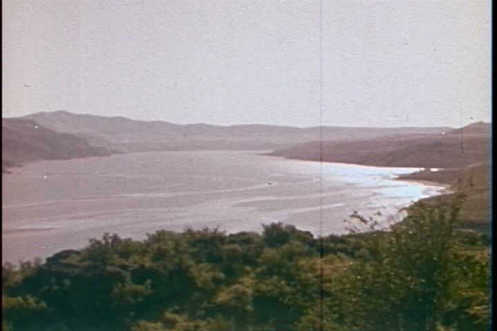 1970s - The 1970 Columbia River in Oregon and Washington is dammed by the Grand Coulee Dam, which was built by using explosives.