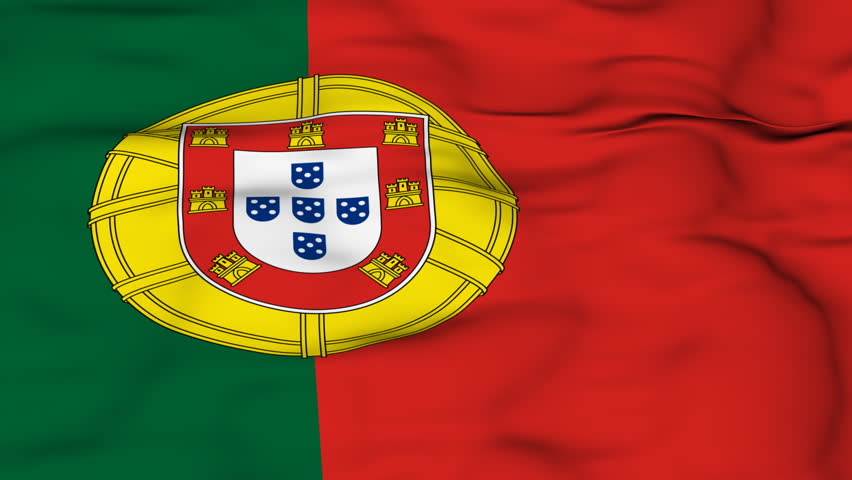 flying flag portugal Stock Footage Video (100% Royalty-free) 482239 ...