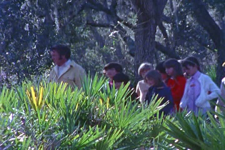 1970s - Kids spend a day in the Florida swamps on a field trip in the 1970s.