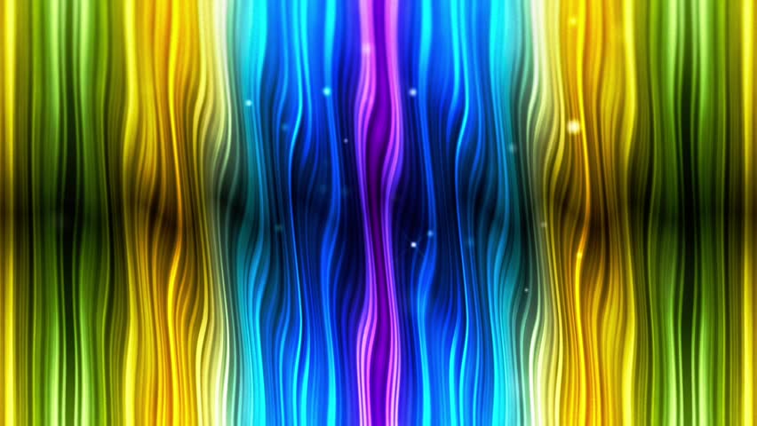 Beautiful loop colorful wave background