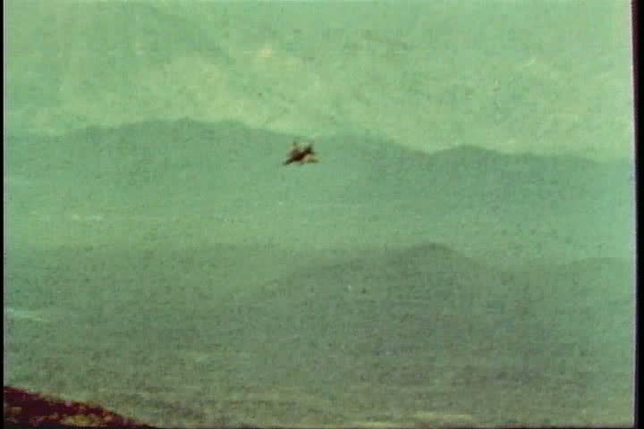 1980s - Fighter pilots in combat in the Vietnam War.