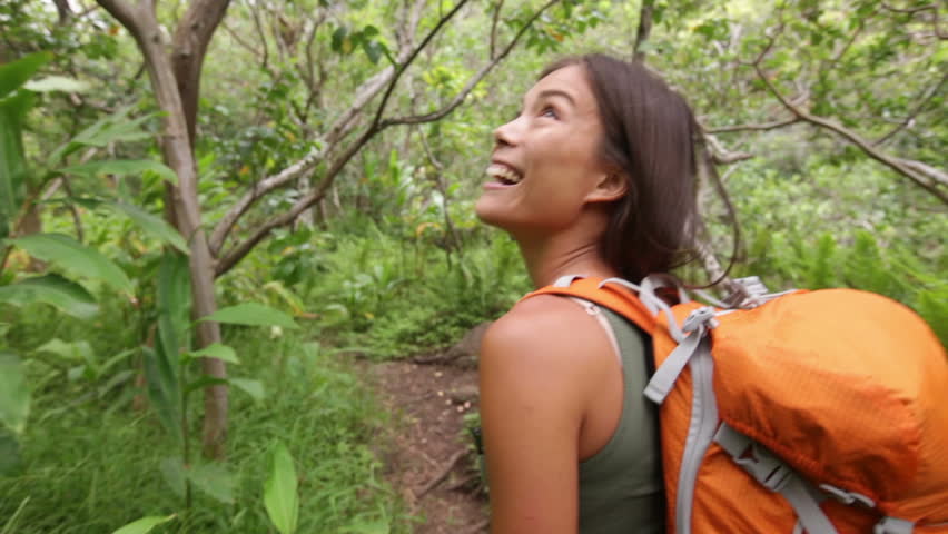 ladies trekking